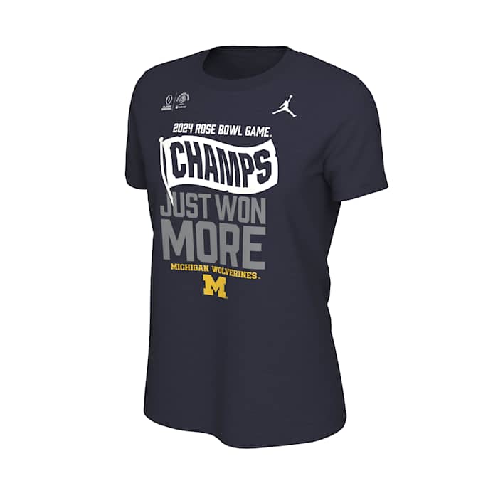Michigan Wolverines 2023 Rose Bowl Champions Women's Locker Room Tee